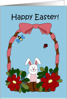 Happy Easter basket card