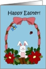 Happy Easter basket card