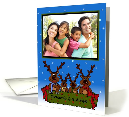 Reinder family photo card (530490)