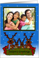 Reinder family photo card