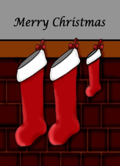 christmas stockings...