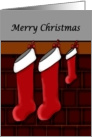 christmas stockings for expecting parents card