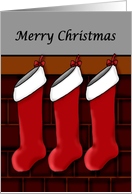 Christmas stockings...