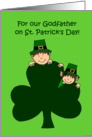 St. Patrick’s day greetings for godfather card