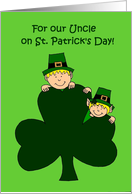 St. Patrick’s day greetings for uncle card