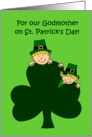 St. Patrick’s day greetings for godmother card