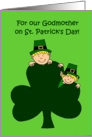 St. Patrick’s day greetings for godmother card