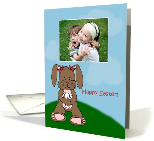 easter bunny photocard custom request gcu glossy card (753503)