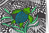 Sea Turtle Honu card