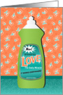 Love Dishsoap Thinking of You card