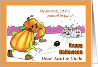 Halloween - Aunt & Uncle card