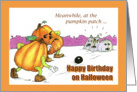 Halloween - birthday card