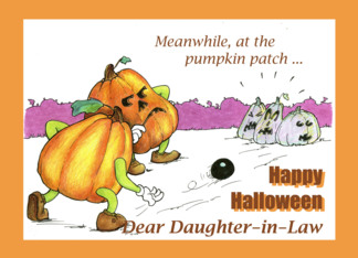 Halloween - daughter...