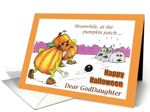 Halloween - goddaughter card (472924)