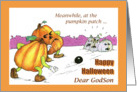 Halloween - godson card