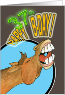 Happy 37th Birthday card