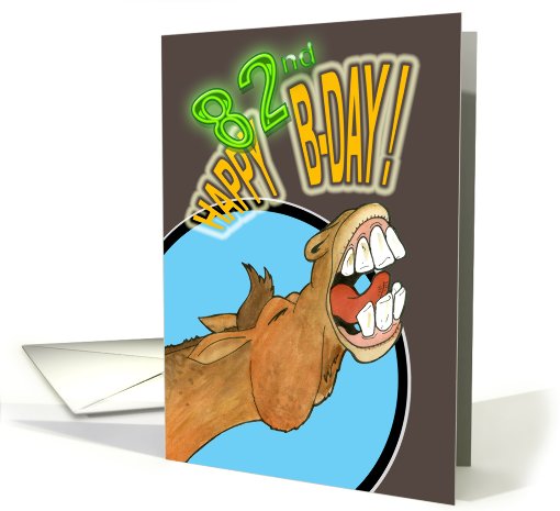 Happy 82nd Birthday card (580041)