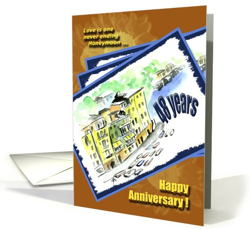Happy Anniversary - 48 years card (663329)