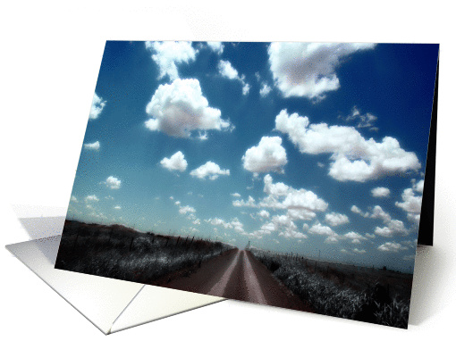 Wide Open Spaces card (308523)
