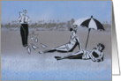 LA Beach 1949 card