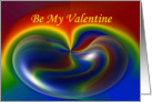 Heart Valentine card