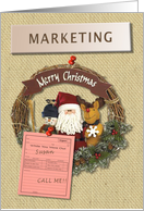 Marketing Cubicle Happy Holidays card