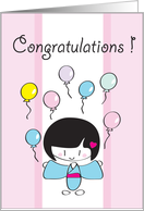 Congratulation card