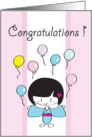 Congratulation card