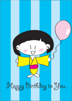 Happy Birthday Greeting Card