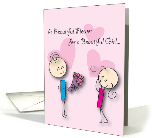 Flower for U card (319694)