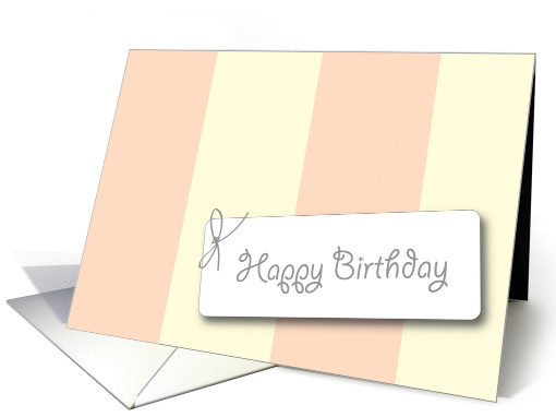Happy Birthday card (321051)