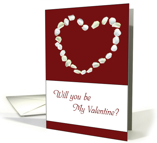 Be my valentine card (342219)