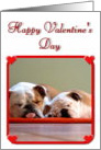 Happy Valentine’s Day Bulldogs card