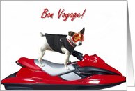 Bon Voyage Jack Russel Terrier card