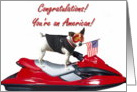 Congratulations you’re an American Jack Russell Terrier card