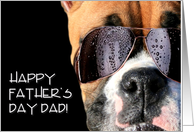 Happy Father’s Day Dad boxer card