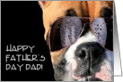 Happy Father’s Day Dad boxer card