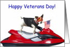 Happy Veterans Day Jack Russell Terrier card