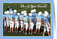 Thank You Coach card