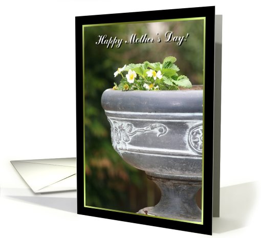 Happy Mother's Day Strawberry Plant card (717378)