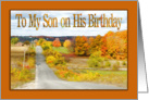 Birthday - Son card