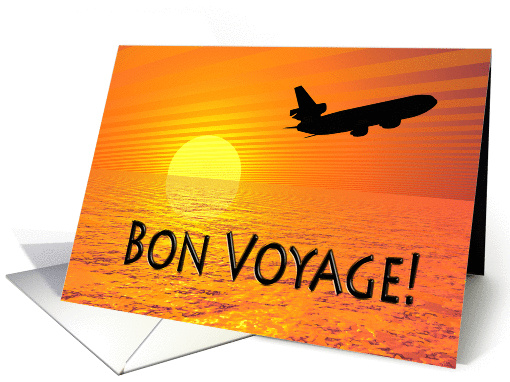 Bon Voyage card (319682)