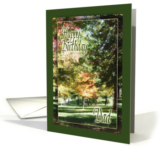 Happy Birthday Dad card (324445)