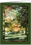 Happy Birthday Dad card