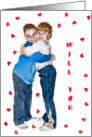 Will You Be My Valentine - Kids card