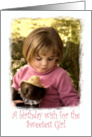 Birthday - for Young Girl card