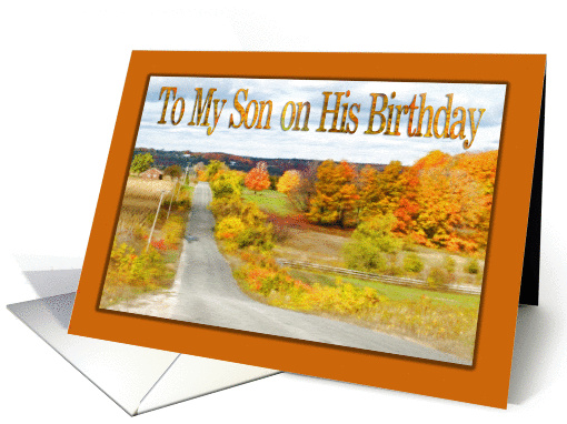 Birthday - Son card (345953)