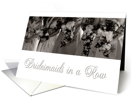 Be My Bridesmaid Invitation card (351763)