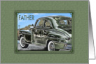 Birthday - Father (Vintage Auto) card
