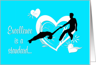 Excellence - Figure Skating Card